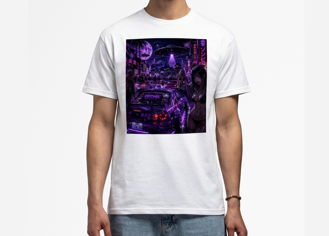 T-shirt Néon Yōkai Tokyo